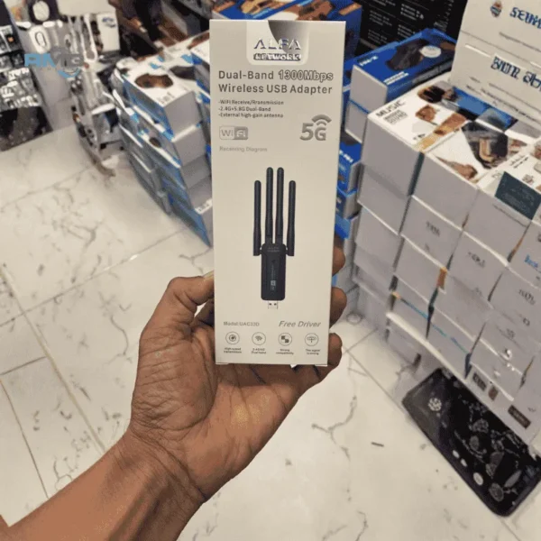 USB 3.0 WiFi adapter with 4 antennas