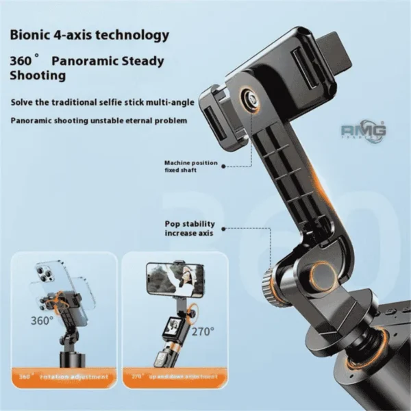 adjustable phone stand with screen