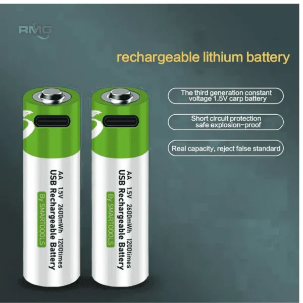 portable lithium rechargeable cells