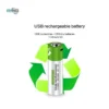 USB C lithium AA AAA batteries