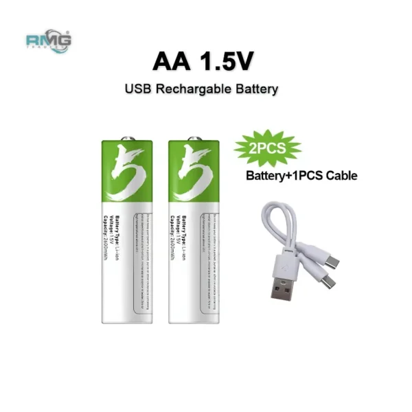 Vierex Type C battery close view