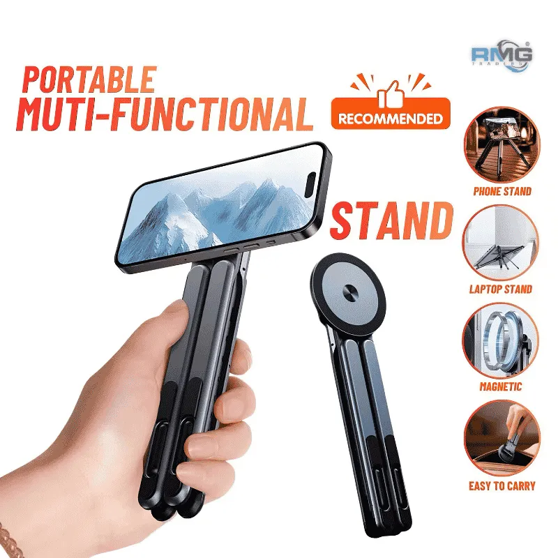 3 in 1 laptop stand magnetic phone holder stand