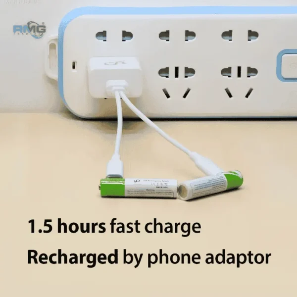 Vierex rechargeable batteries,