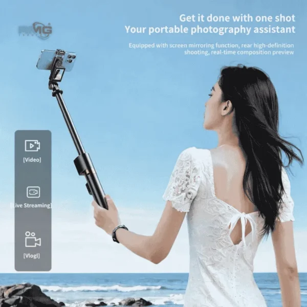 CL07 smart selfie stick setup