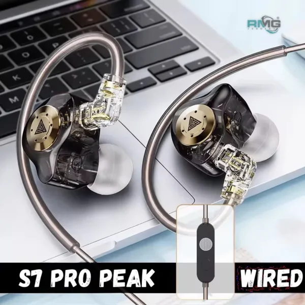S7PRO Peak in-ear monitor earphones