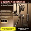 GM5 dual mic gaming wired earphones