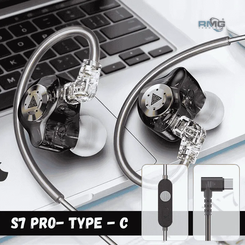 Type-C wired monitor earphones