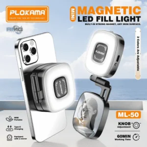 Plokama ML-50 fill light close view with mirror