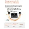 j22 AI noise cancellation wireless clip mic