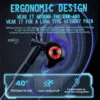wired gaming earphones close view
