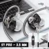 3.5mm in-ear monitor earbuds