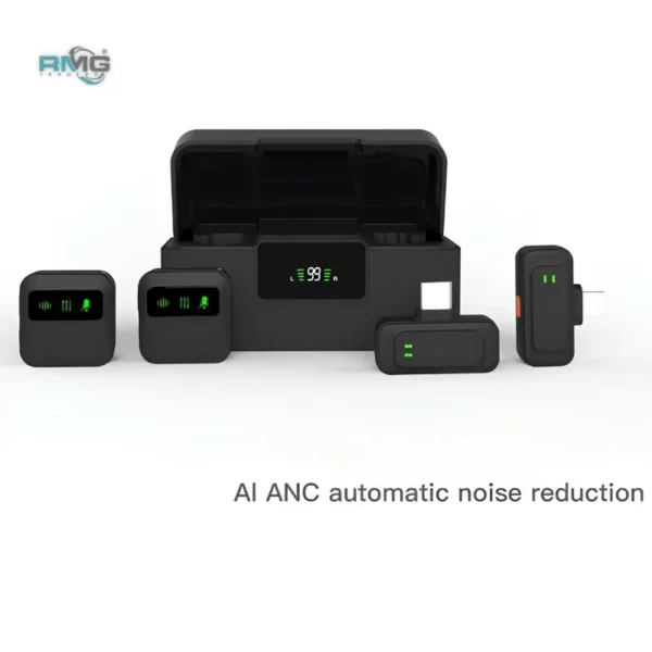 J22 dual wireless lavalier microphone set
