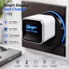 digital display fast charger