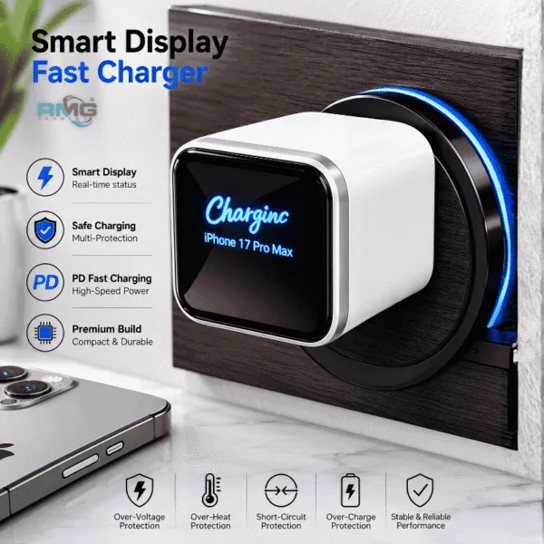 digital display fast charger