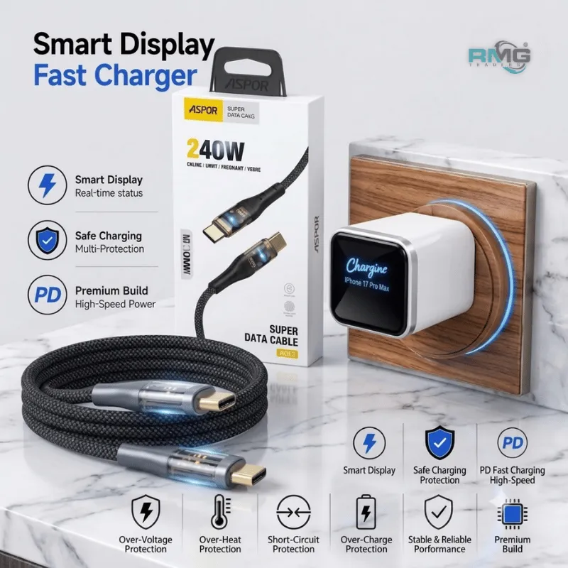 100W AI fast charger