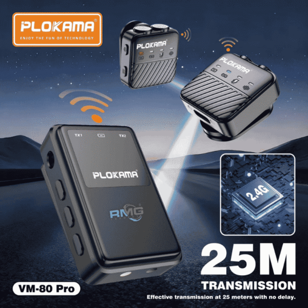 Plokama VM80 Pro recording kit