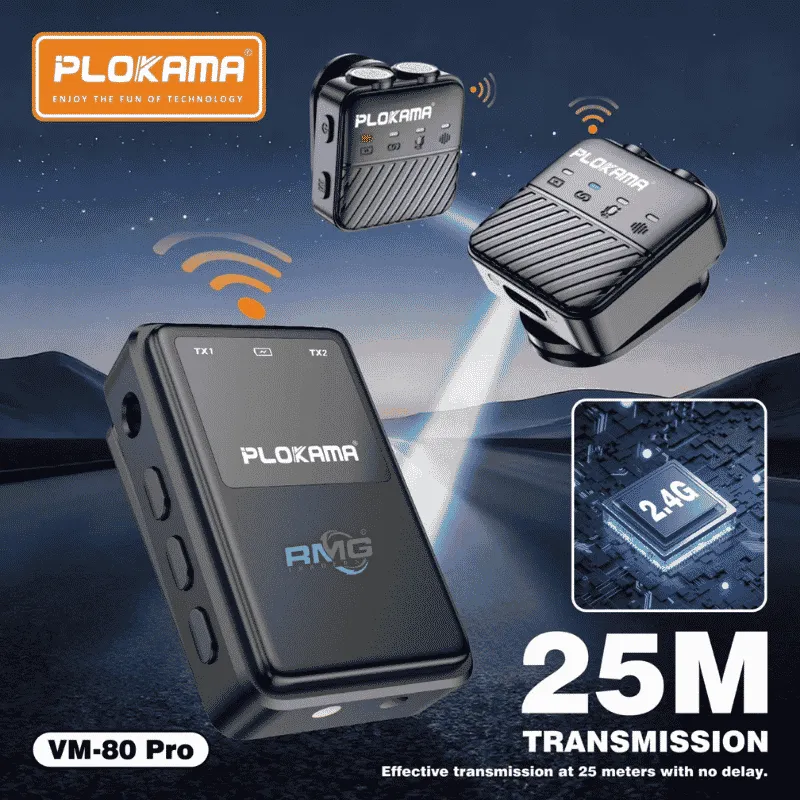 Plokama VM80 Pro recording kit