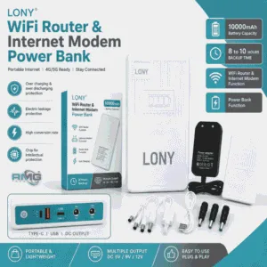 LONY 10000mAh WiFi Router & Internet Modem Power Bank