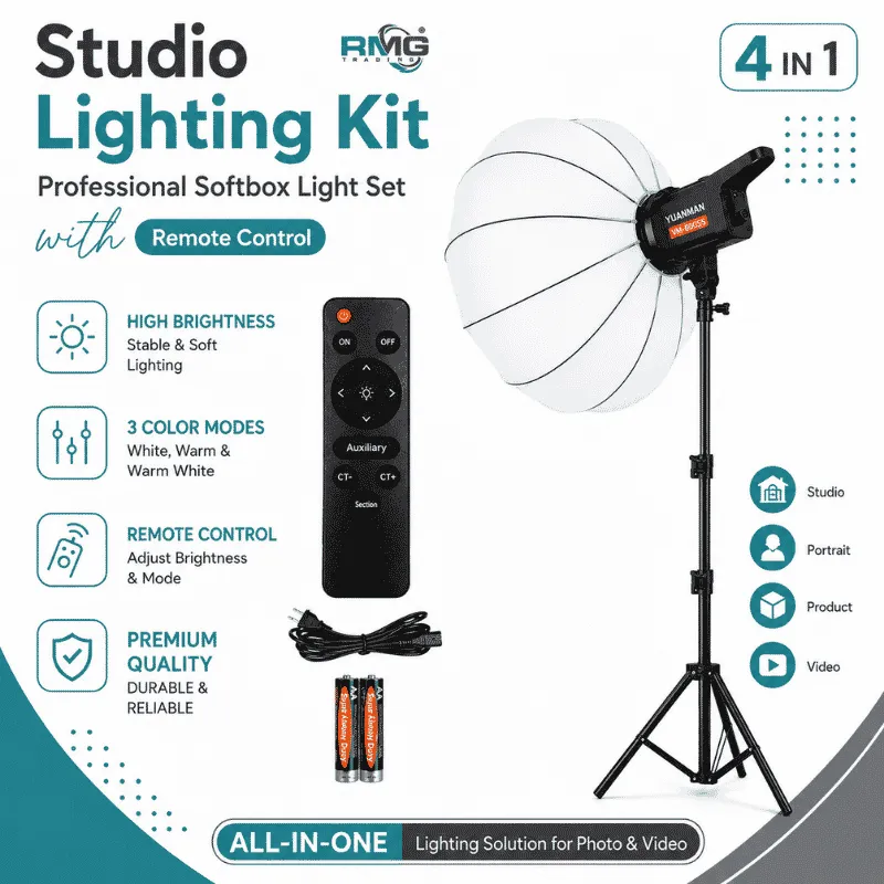 YUNMAN YM-600SS LED photography fill light Softbox 