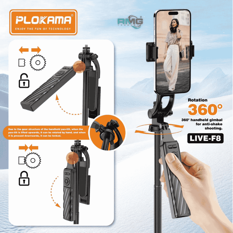 180cm aluminum alloy selfie stick tripod