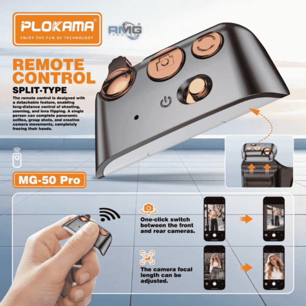 magnetic selfie stick for mobile photography