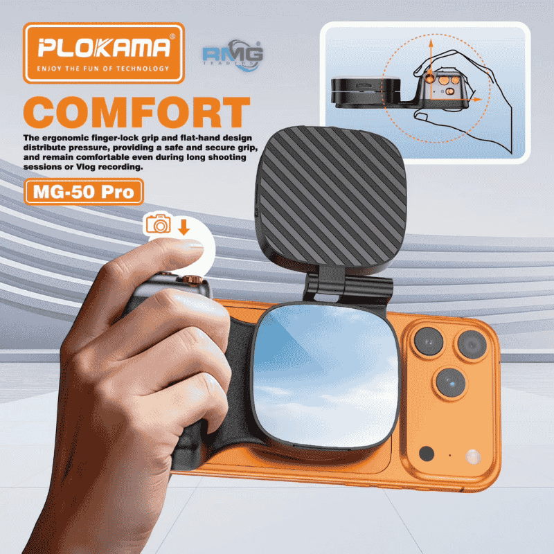PLOKAMA MG-50 Pro vlogging selfie stick