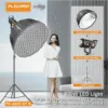 PLOKAMA PK-600S Kit B 300W LED photography light with soft diffuser