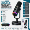 Neepho NP-M03 Professional USB Microphone with Noise Cancellation