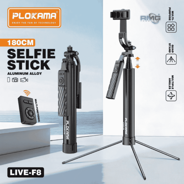 Plokama Live F8 with Bluetooth remote