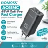 Romoss AC65MC EU 65W GaN Pro fast charger