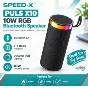 Speed-X PULS X10 10W RGB Bluetooth speaker
