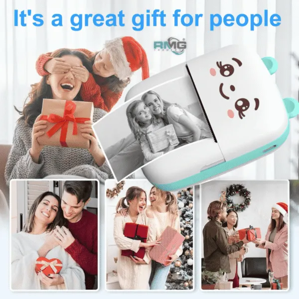 Kids thermal printer for notes stickers and scrapbook activities