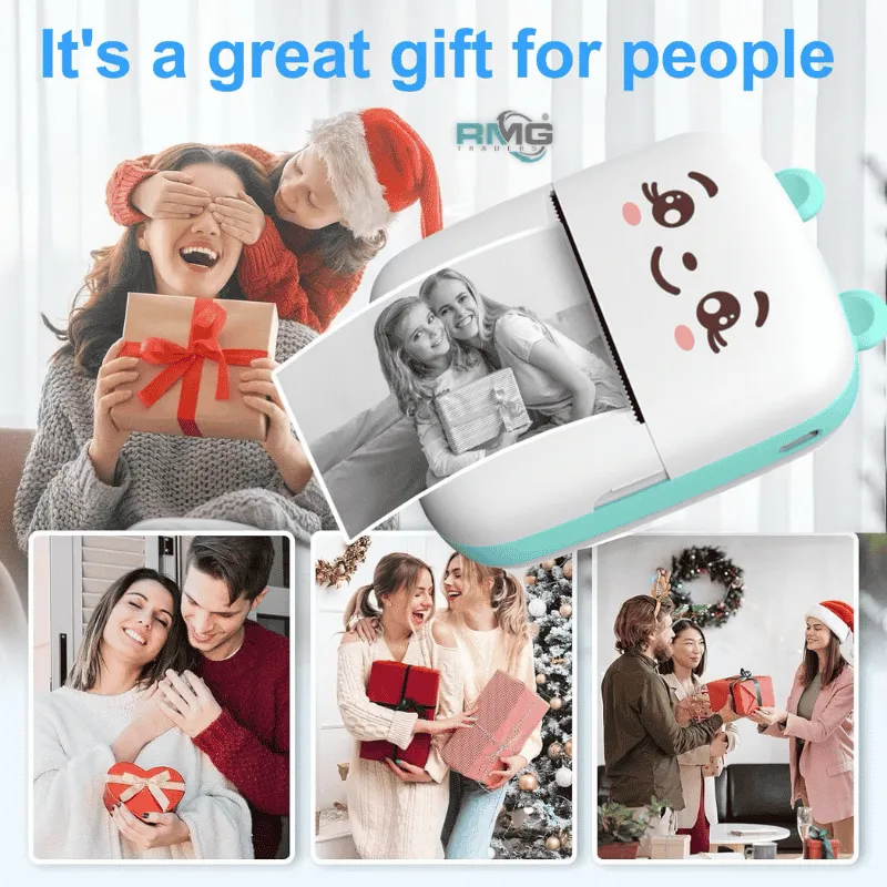 Kids thermal printer for notes stickers and scrapbook activities