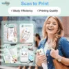 Mini thermal sticker printer for creative projects