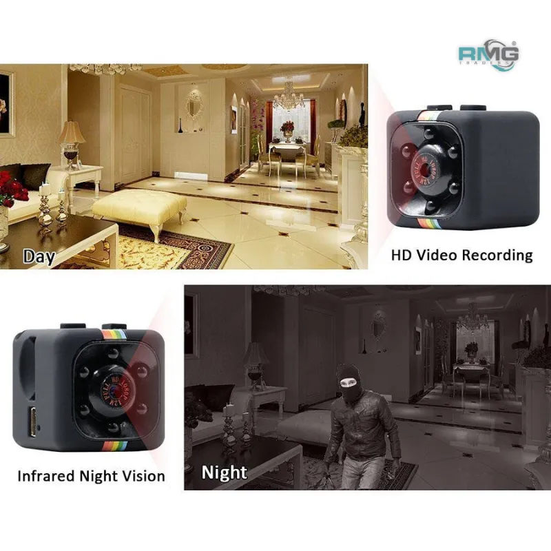 SQ11 1080P mini camera with night vision