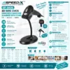 Speed-X SP-8600 QR code and barcode scanner