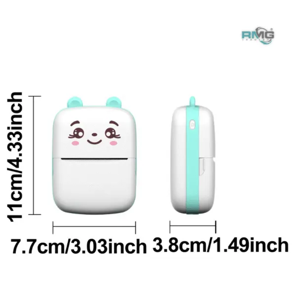 Multi-mode portable mini thermal printer