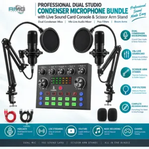 Candc Professional Dual Studio Condenser Microphone