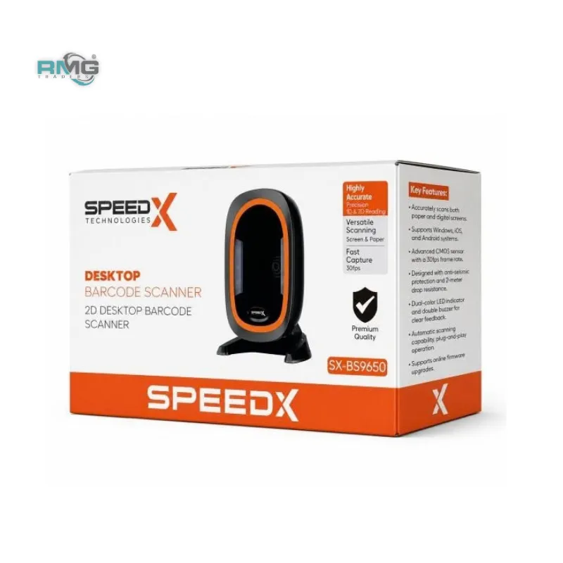Speed-X SX-BS9650 QR code and barcode scanner