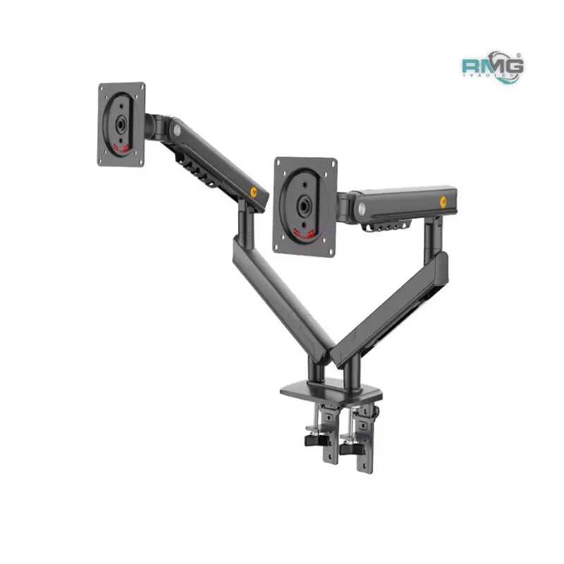 NB A5C ergonomic dual monitor arm for 17-32 inch screens