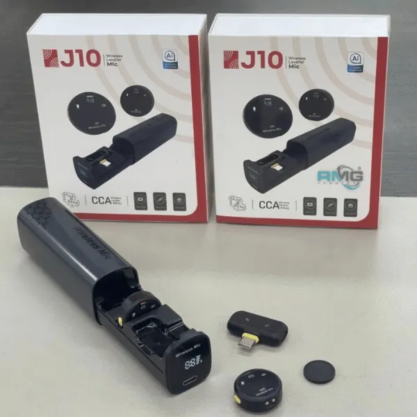 J10 mini AI noise reduction wireless microphone